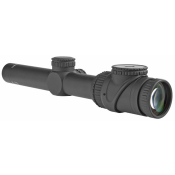 Trijicon AccuPoint 1-6x24mm Riflescope with BAC, Red Triangle Post Reticle, 30mm Tube, Matte Black, Capped Adjusters TR25-C-200090