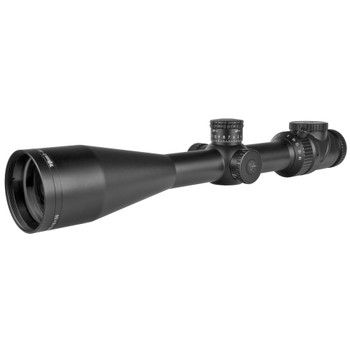 Trijicon AccuPoint 3-18x50mm SFP Riflescope MOA Ranging Reticle with Green Dot, 30mm Tube, Satin Black, Exposed Elevation w Return to Zero Feature TR34-C-200158