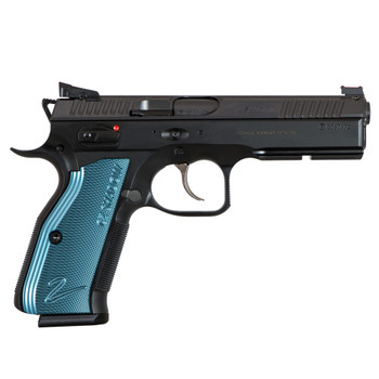 CZ Shadow 2 9mm 4.9in Barrel 17Rd Black/Blue Pistol (91257)
