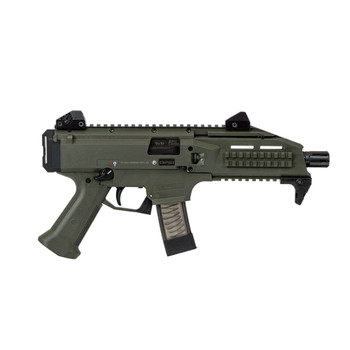 CZ Scorpion EVO 3 S1 9mm 7.72in 20rd OD Green Semi-Automatic Pistol (91355)