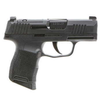 SIG SAUER P365 9mm Luger 3.1in 2x 10rd Mags Black Nitron Optic Ready Pistol (365-9-BXR3P)