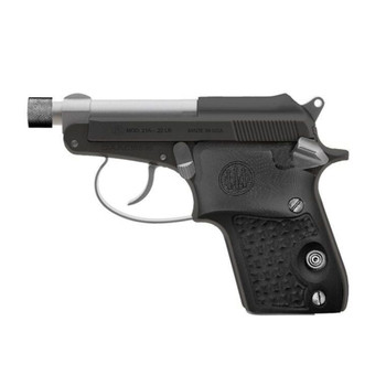 BERETTA 21A Bobcat .22LR 2.9in 7rd Silver-Black Gorilla Semi-Automatic Pistol (SPEC0697A)