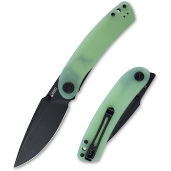 KUBEY Momentum Linerlock Jade Folding Knife (KUB344C)