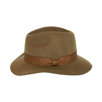 OUTBACK TRADING Classic Oak Brown Wool Hat (1166-BRN)