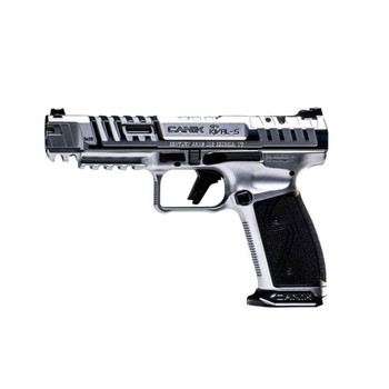 CANIK SFX Rival-S 9mm 5in 18rd Chrome Semi-Automatic Pistol (HG7010C-N)