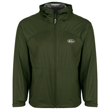 DRAKE Tempest Ultralight Packable Green Rain Jacket (DS2500-GRN)