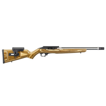 RUGER 10/22 Competition 22LR 16.12in 10rd Natural Brown Laminate Stock Semi-Auto Rifle (31127)