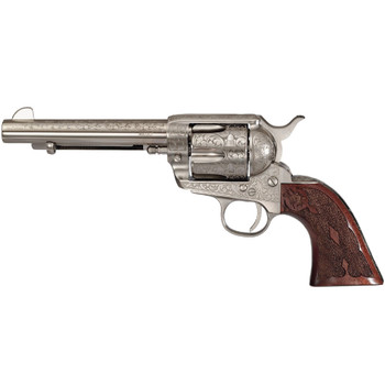 CIMARRON Frontier .357 5.5in 6rd Ni Cody Wild West Revolver (PP401LNBB)