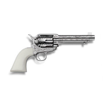 CIMARRON Frontier 5.5in .45LC 6rd Bat Masterson Laser-Engraved Single Action Revolver (BATMASTERSON)