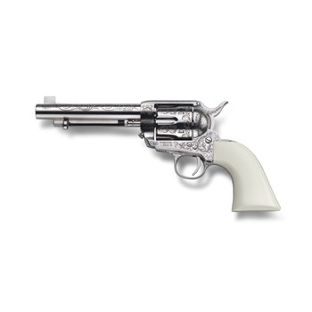 CIMARRON Frontier 5.5in .45LC 6rd Bat Masterson Laser-Engraved Single Action Revolver (BATMASTERSON)