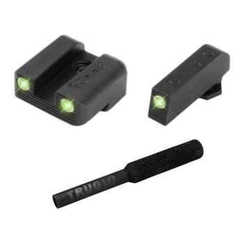 TRUGLO Brite-Site Tritium For Glock 42/43 Handgun Sight With TRUGLO Front Sight Tool