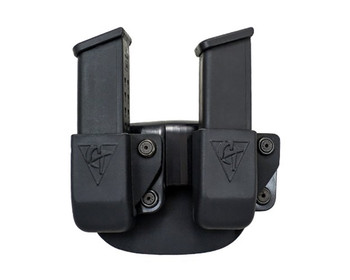 COMP-TAC Twin Paddle OWB Size1 1911 Single Stack/Kahr/ Springfield XD S Magazine Pouch (C62401000LBKN)