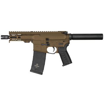 CMMG Banshee Mk4 9mm 5in 30rd Pistol Tube Midnight Bronze Pistol (PE-94A1798-MB)