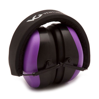 VENTURE GEAR VG80 Series NRR 26dB Purple Clamshell Pack Earmuff (VGPM8065C)