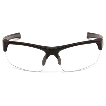 VENTURE GEAR Tensaw Safety Glasses with Black/Gray Frame and Clear Anti-Fog Lens (VGSB310T)