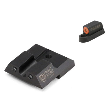 NIGHT FISION Perfect Dot Orange Front Ring/U Notch Black Rear Rings Night Sight Set For CZ P-07/P-09 (CZU-076-007-OGZG)