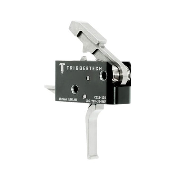 TRIGGERTECH AR-15 Competitive Flat Stainless Two Stage Trigger (AR0-TBS-33-NNF)