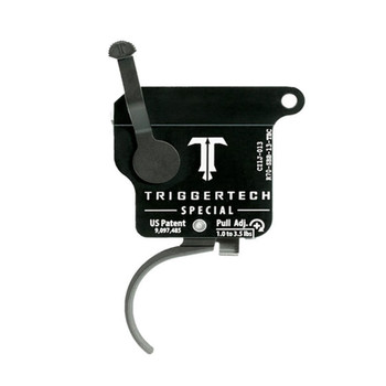 TRIGGERTECH Rem700 Special Curved Black Right Hand Single Stage Trigger With Bolt Release (R70-SBB-13-TBC)