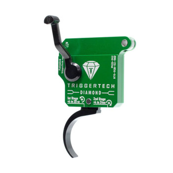 TRIGGERTECH Rem700 Diamond Pro Curved Right Hand Two-Stage Trigger No Bolt Release (R70-TGB-02-TNP)