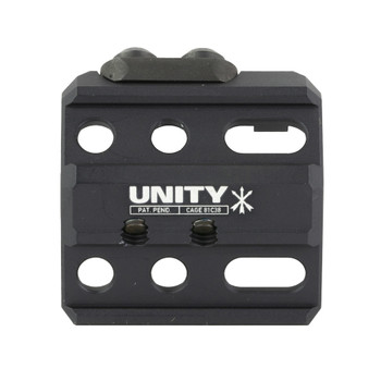 Unity Tactical FUSION, Micro Hub Base, Anodized Finish, Black FUS-MHB