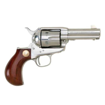 CIMARRON Thunderer .45LC 3.5in 6rd Stainless Revolver (CA4506)