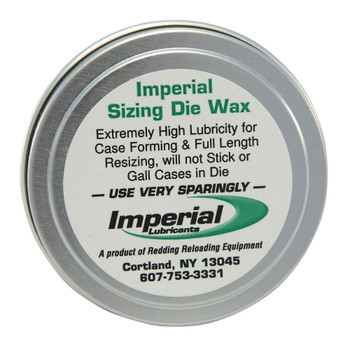 REDDING Imperial 2-Pack 2oz Sizing Die Wax with Gritr Microfibre (7600-x2-BUNDLE)