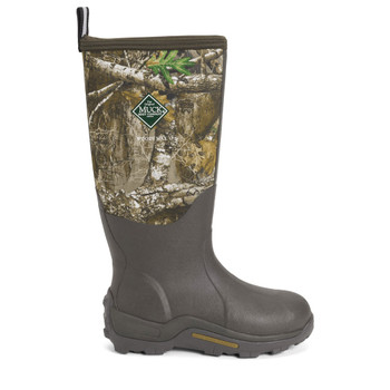 MUCK BOOT Mens Woody Max Brown/Realtree Edge Boots (WDM-RTE-RealTree)