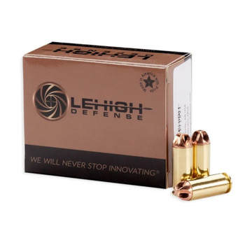 WILSON COMBAT 10mm 115gr Lehigh Defense XD 20/Box Handgun Ammo (LA10-115-XD)