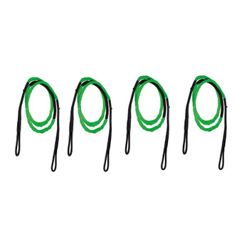 EXCALIBUR Excel 36in Zombie Green Set of 4 Crossbow String (1994ZG-x4-BUNDLE)