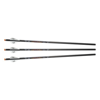 EXCALIBUR Diablo 18in Illuminated Carbon 2x3 Pack Crossbow Arrows (22DV18IL-3-x2-BUNDLE)