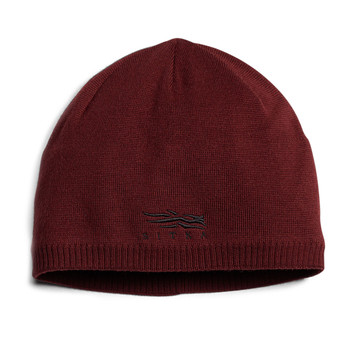 SITKA Wheatland Dark Red OSFA Beanie (20298-DAR-OSFA)