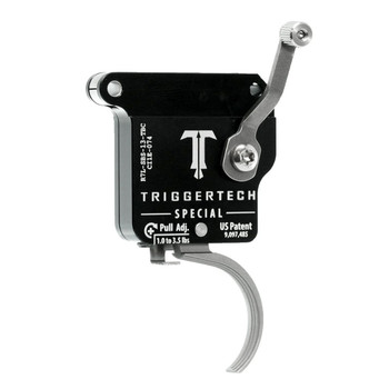 TRIGGERTECH Remington 700 Special LH Traditional Curved Trigger with Bolt Release (R7L-SBS-13-TBC)