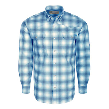 DRAKE Cinco Ranch Western Plaid Long Sleeve Shirt (DS2236)