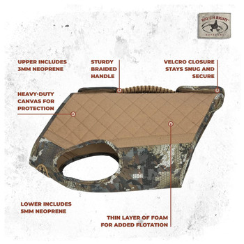 RIG'EM RIGHT Bloodline Elite Optifade Timber Dog Vest (065T)