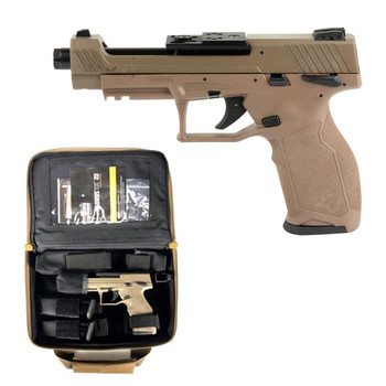 TAURUS TX22 Competition .22LR 5.25in 3x 16rd Mags Black Pistol with Soft Case (1-TX22C15UF-CK)