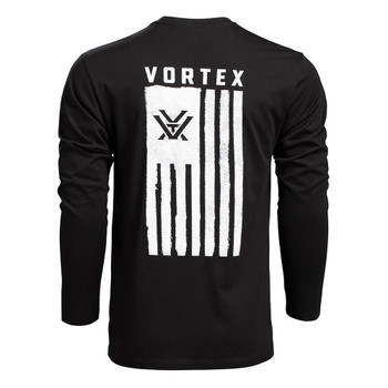 VORTEX Mens Salute Black T-Shirt (VOR-222-02-BLK)