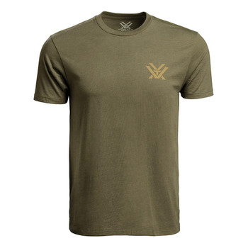 VORTEX Mens Counting Sheep Military Heather T-Shirt (222-12-MIH)