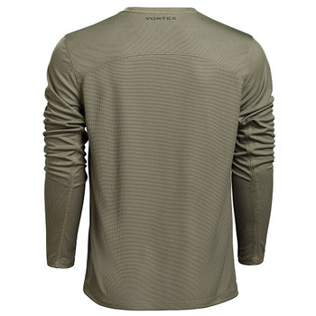 VORTEX Men's 3 Peaks Performance Grid Deep Lichen T-Shirt (222-60-DBA)