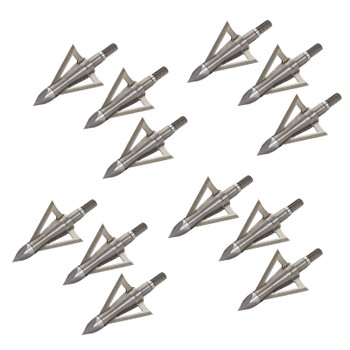 EXCALIBUR Boltcutter 150 Grain 4x3 Pack Stainless Steel Broadhead (6670-x4-BUNDLE)