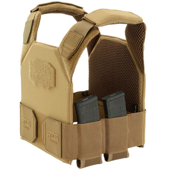 RTS TACTICAL Advanced Sleek 2.0 Coyote Brown L/XL Plate Carrier (VST220-23)