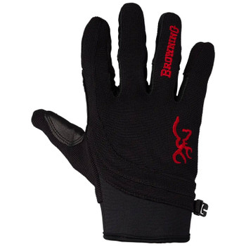 BROWNING Ace Shooting Gloves Black/Red (30702071)