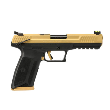 RUGER 57 5.7x28mm 4.94in 20rd Gold Cerakote Semi-Automatic Pistol (16416)