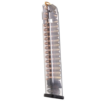 ELITE TACTICAL SYSTEMS for Glock 18 9mm 31Rd Translucent Smoke Mag (GLK-18)