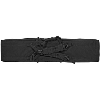 GPS Tactical Double Rifle Case, Black, 55", 600 Denier Polyester GPS-DRC55