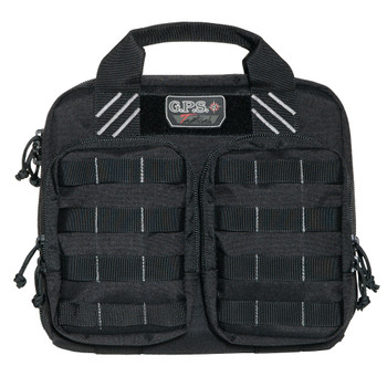G.P.S. Rolling Range Bag – Schwarze Rolltasche Für Schießstand, Mit Pistolenhalter & Fächern