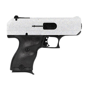 HI-POINT C9 9mm Luger 3.5in 8rd White Sparkle Pistol (916 WHSP)