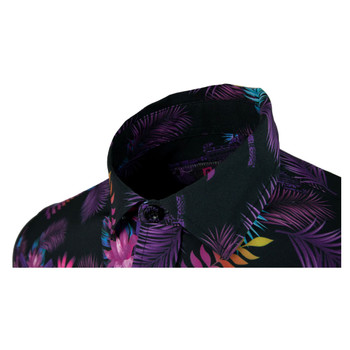 RETRO RIFLE Tropics Purple Large Shirt (TROPICSPURPLE-L)