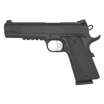 TISAS 1911 Duty B45R .45ACP 5in 8rd Cerakote Black Pistol (1911-DUTY-B45R)