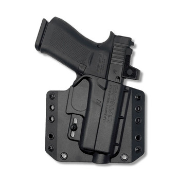 BRAVO CONCEALMENT OWB BCA 3.0 RH Black Holster for Glock 43, 43X, 43X MOS (BC10-1028)