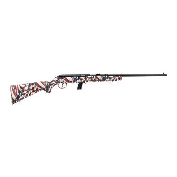 SAVAGE 64 F Red White Blue Semi-Auto 22LR 21in 10rd Rimfire Rifle (40222)